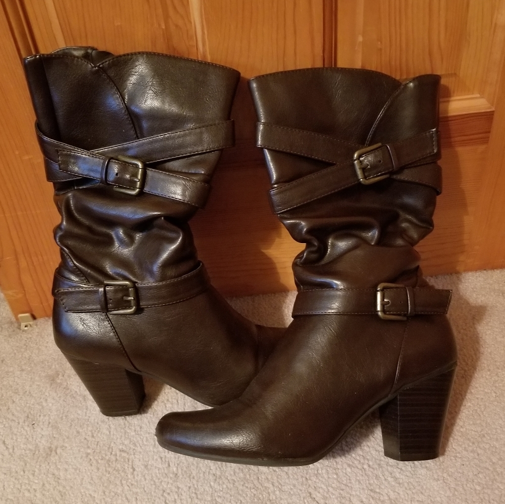 Brown boots